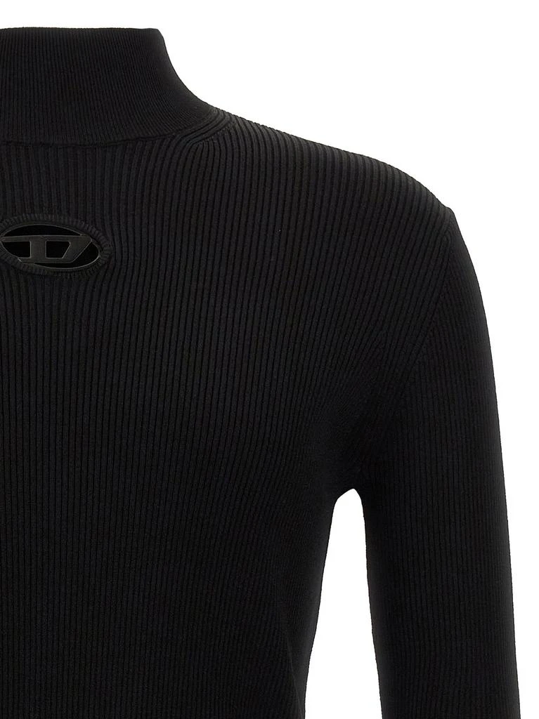 Diesel Diesel K-Zackary Mock-Neck Oval D Jumper 3