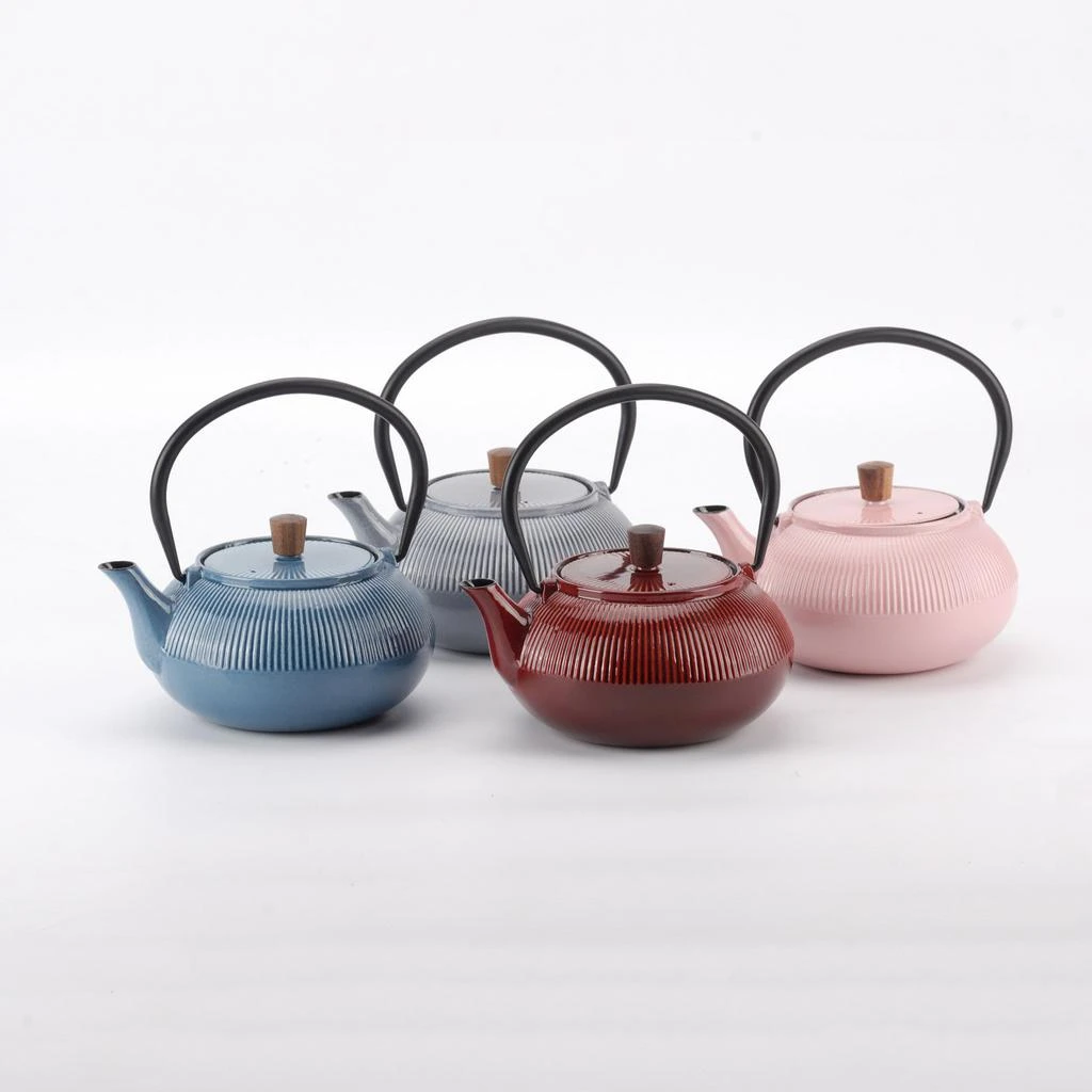 MNML Enameled Cast Iron Teapot - Line 6