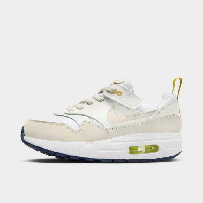 NIKE Little Kids' Nike Air Max 1 EasyOn Stretch Lace Casual Shoes (8C-13.5C) 1