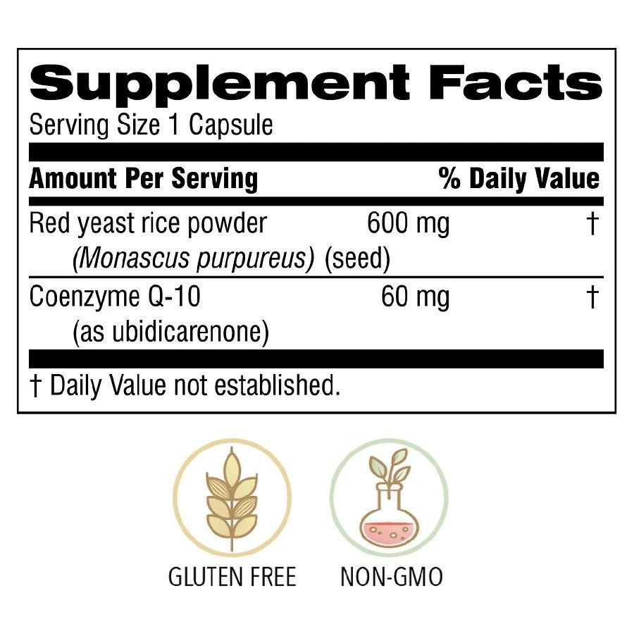 Botanic Choice CoQ-10 with Red Yeast Rice 3