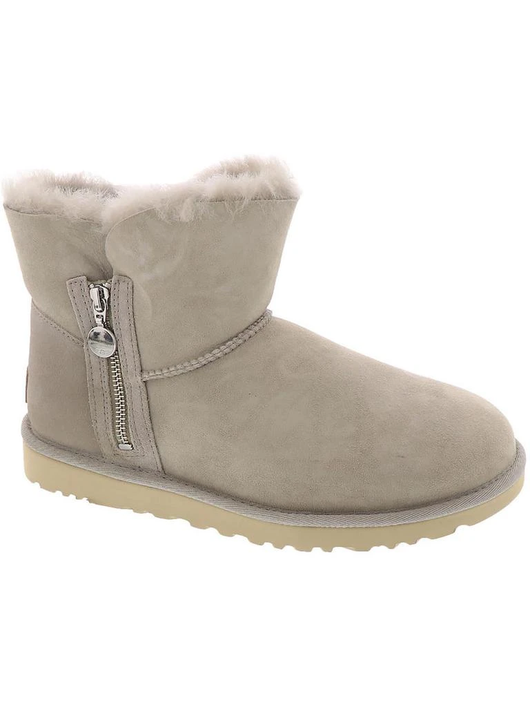 UGG Bailey Zip Mini Womens Suede Ankle Boots 5
