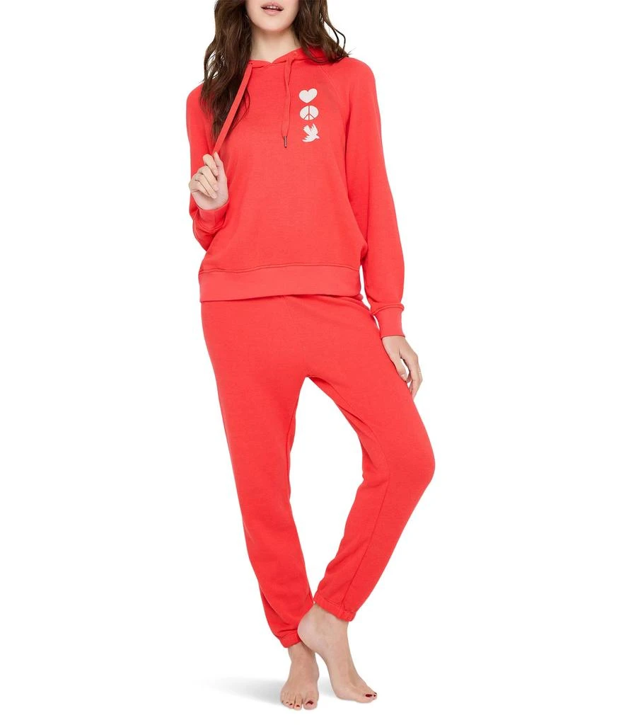 Spiritual Gangster Love Heart Harper Crop Hoodie 4