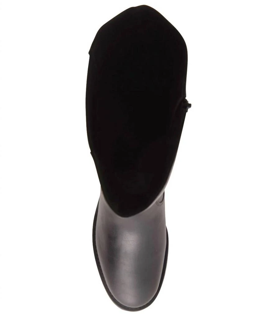 David Tate Women's Allegria Waterproof Knee High Boot - Ww Width In Black 5