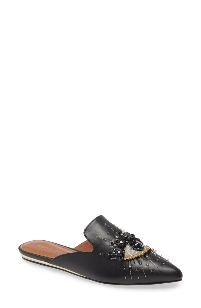 Kurt Geiger Olive Eye Mule 1