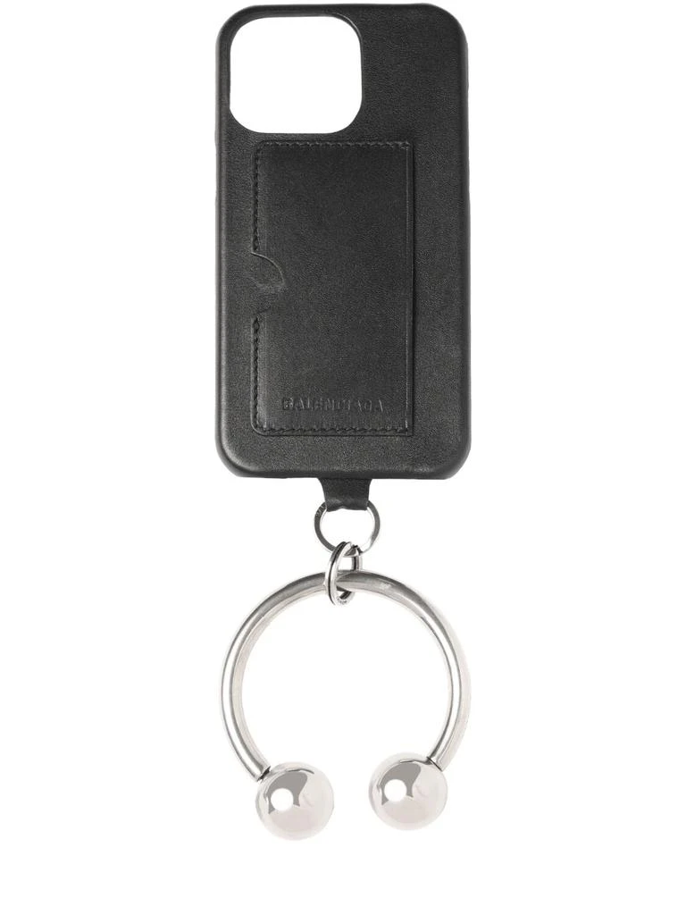Balenciaga Leather Iphone 16 Promax Case 1