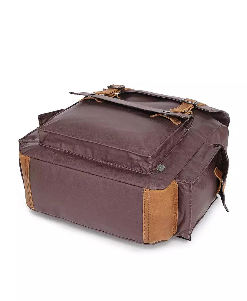 TSD BRAND Urban Light Traveller Canvas Backpack 7