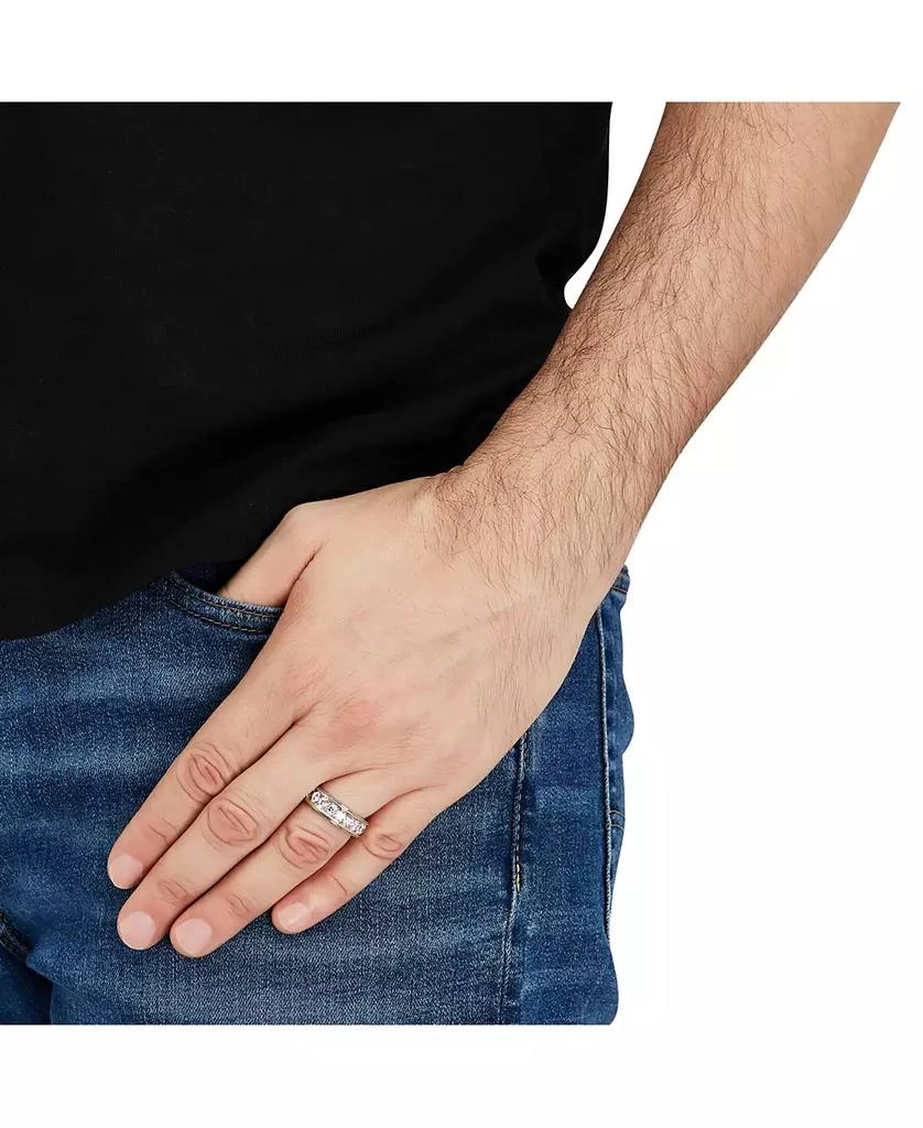 Grown With Love Men's Lab Grown Diamond Band (1-1/2 ct. t.w.) in 10k White Gold 2