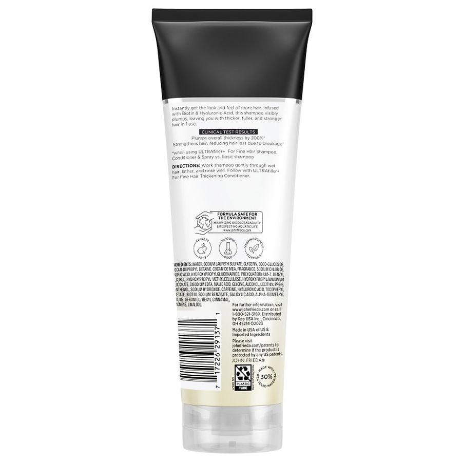 John Frieda ULTRAfiller+ Thickening Shampoo for Fine Hair, Volumizing Shampoo Floral
