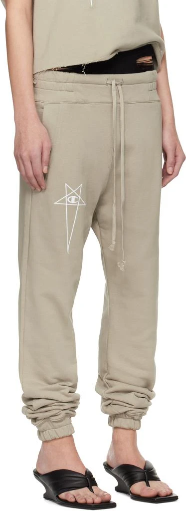 Rick Owens Off-White Champion Edition Joggers Sweatpants 2