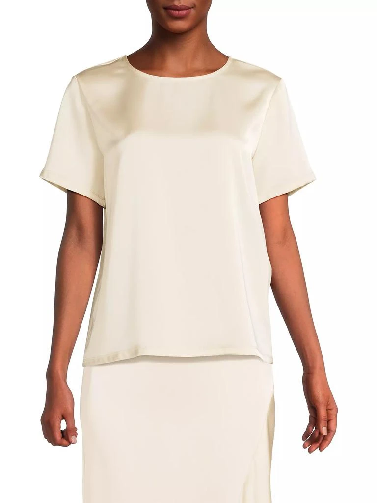 Weekend Max Mara Gilbert Satin Crewneck Top 3