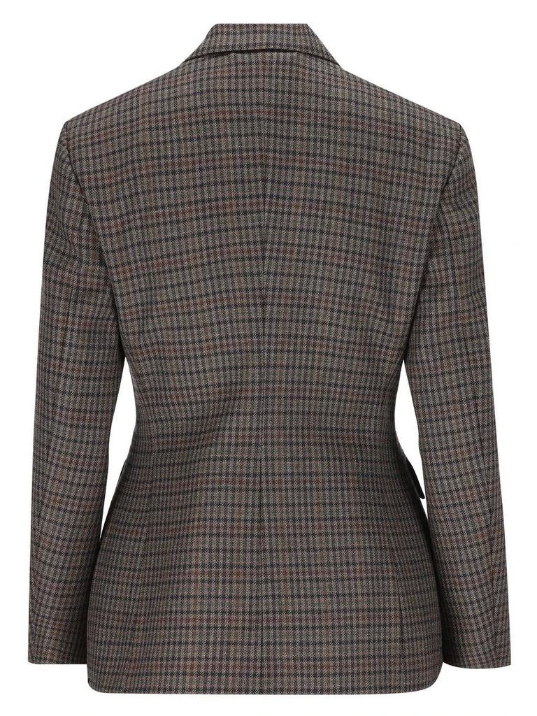 Balenciaga Balenciaga Hourglass Plaid Jacket 2