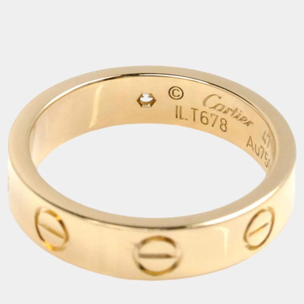 Cartier Cartier 18K Yellow Gold Love Diamond Ring EU 47 3