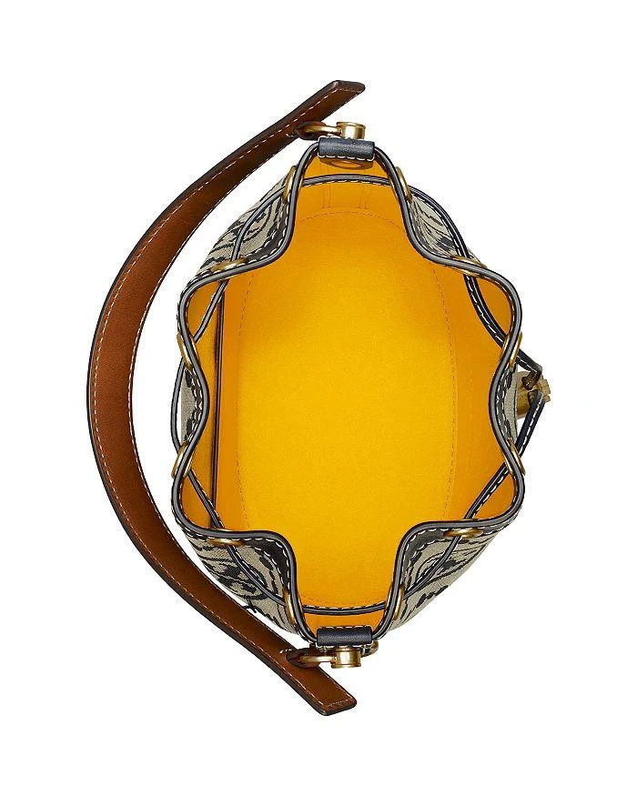 Tory Burch T Monogram Jacquard Bucket Bag 5