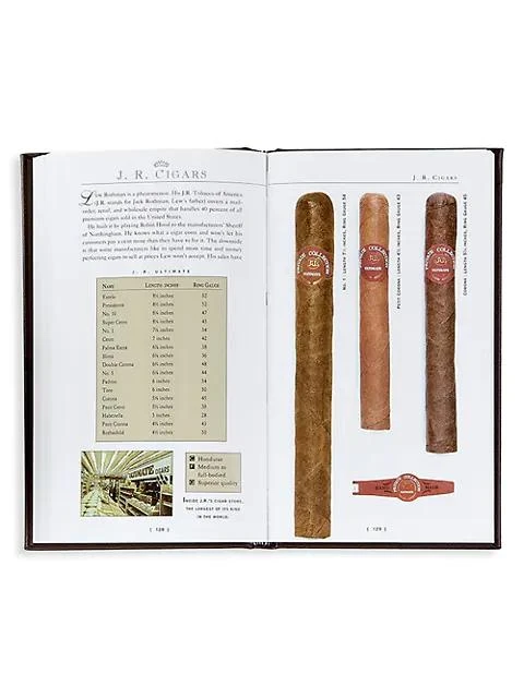 Graphic Image ''The Cigar Companion'' Leather-Bound Book 7