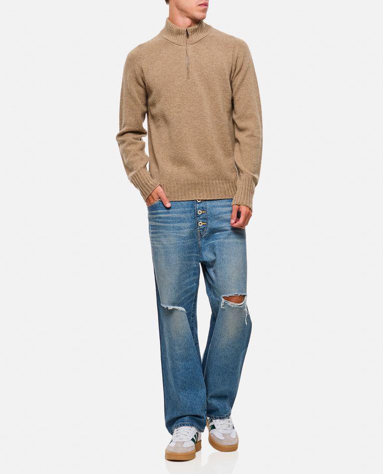 DRUMOHR Half Zip Sweater