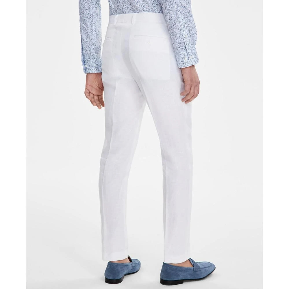 Bar III Men's Slim-Fit Linen Suit Pants, Created for Macy's 3