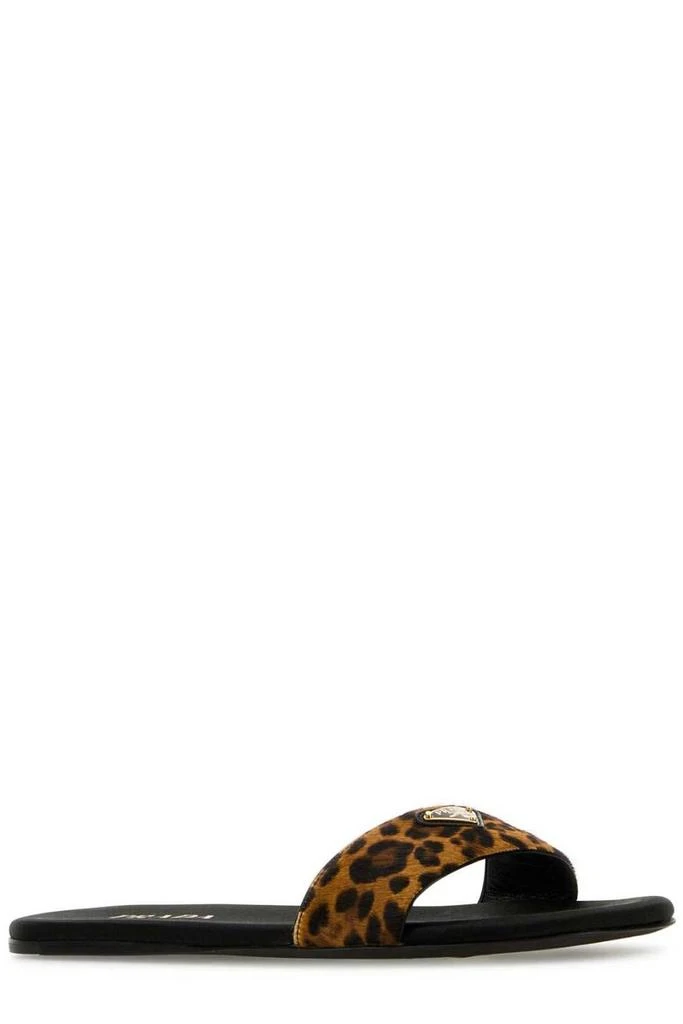 Prada Prada Triangle-Logo Slip-On Sandals 2