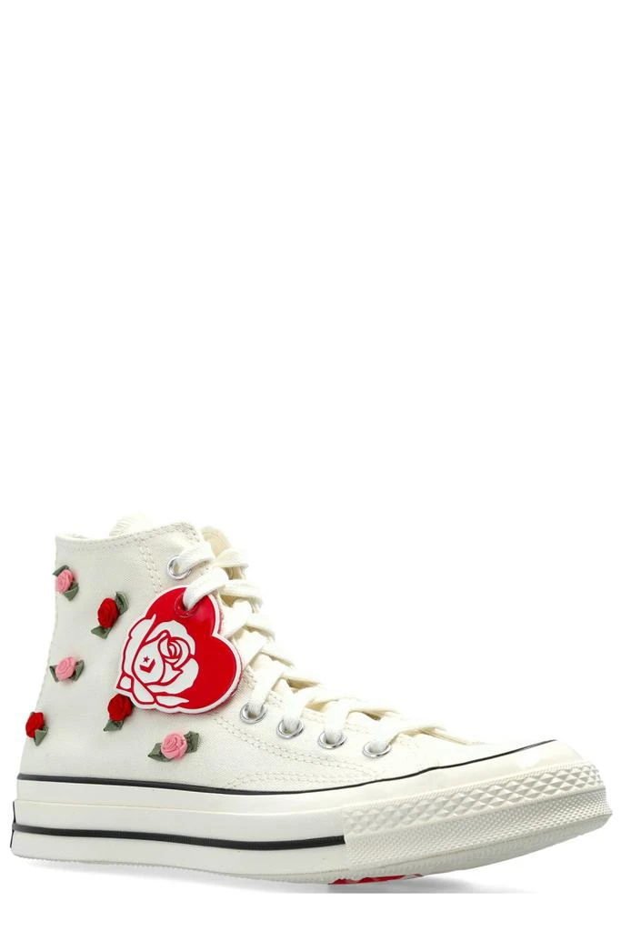 Converse Converse Floral Embellished High-Top Sneakers 4