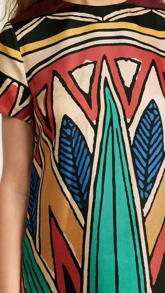 LA DOUBLE J Swing Dress with Feathers 5