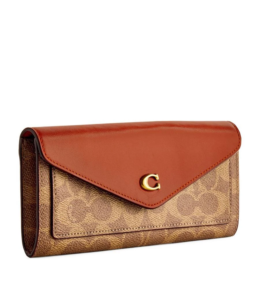 Coach Leather Signature Wyn Wallet 3