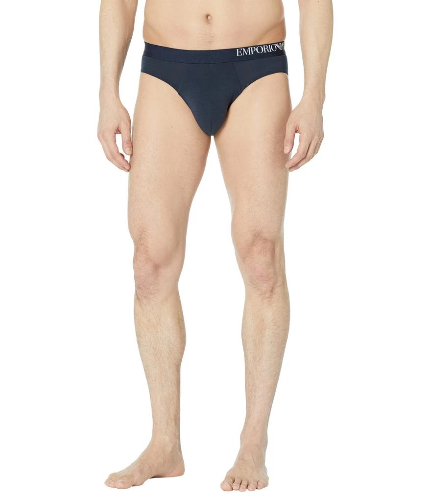 Emporio Armani Soft Touch Ecofiber 3-Pack Brief 3