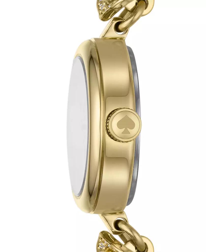 Kate Spade Women's Monroe Three Hand Gold-Tone Stainless Steel Watch 20mm