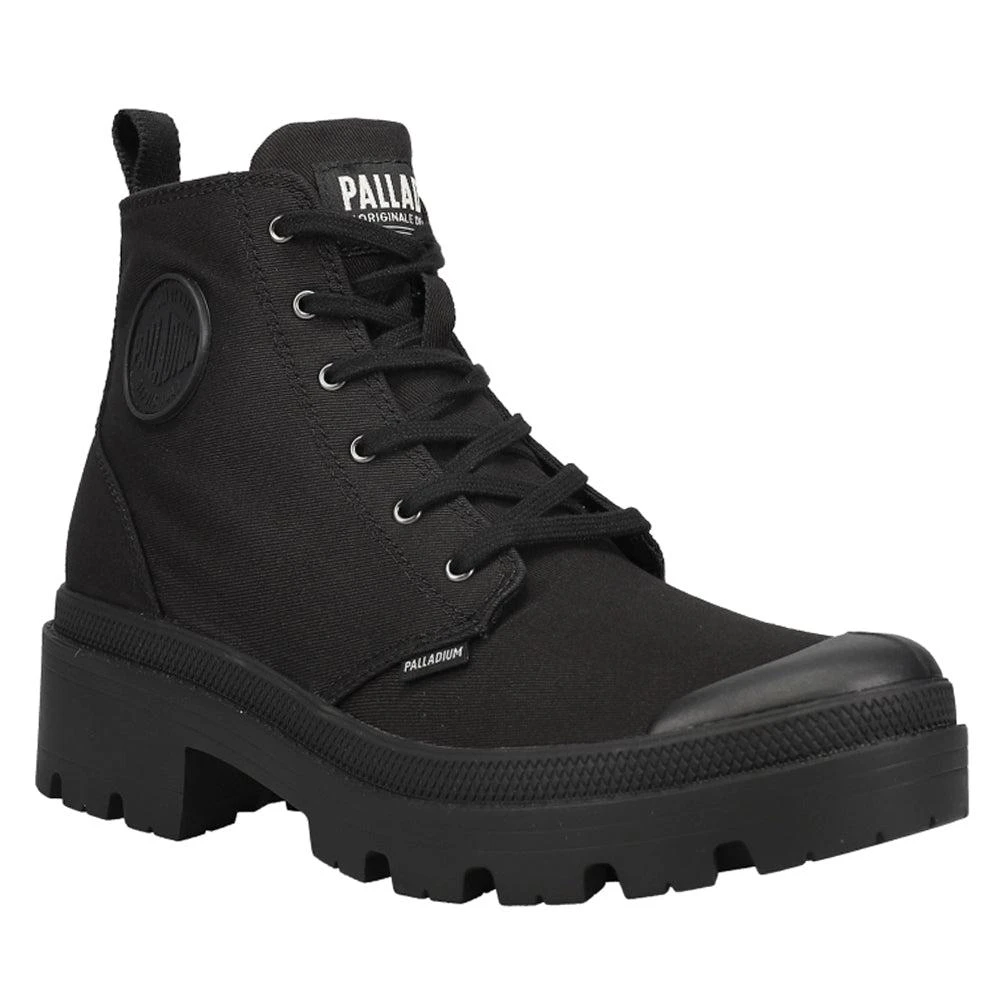 Palladium Pallabase Round Toe Platform Zippered Boots 2