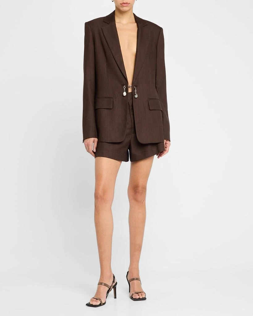 A.L.C. Mel Chain-Embellished Jacket 2