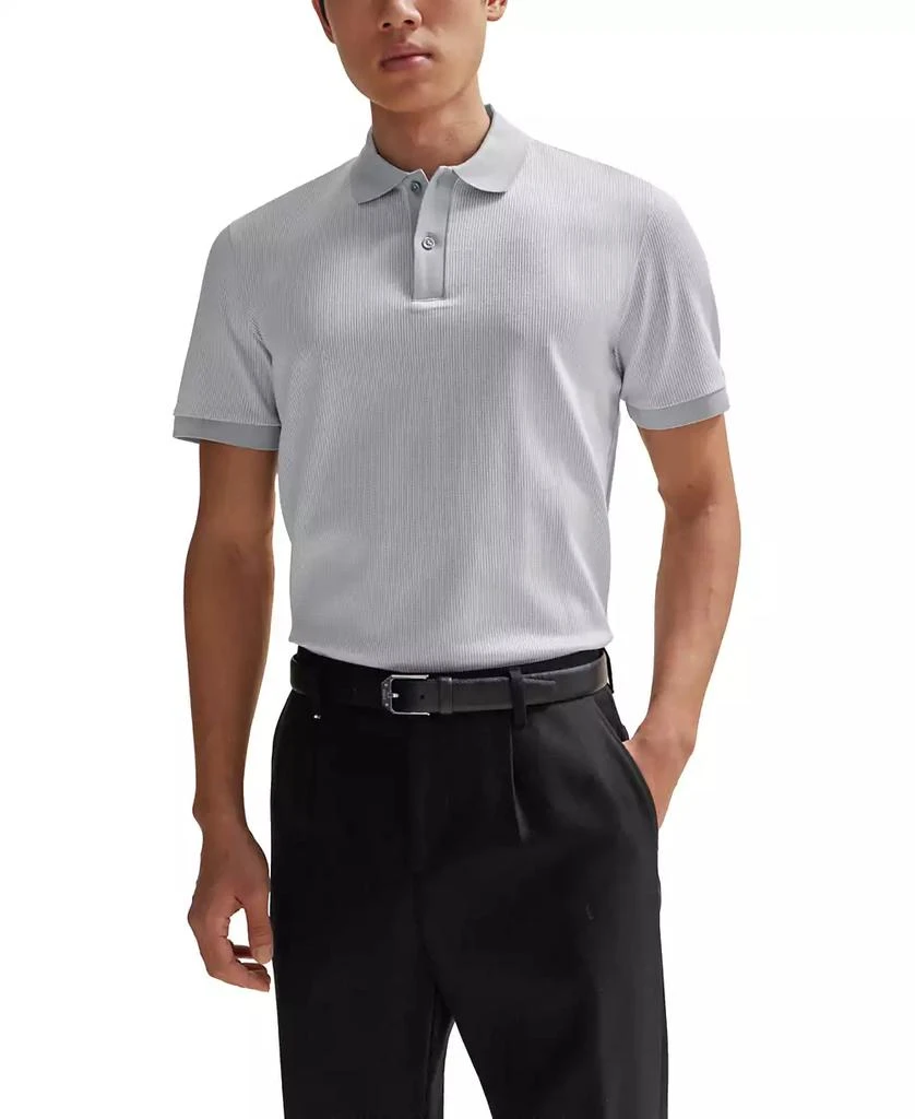 Hugo Boss Men's Structured Polo Shirt 1