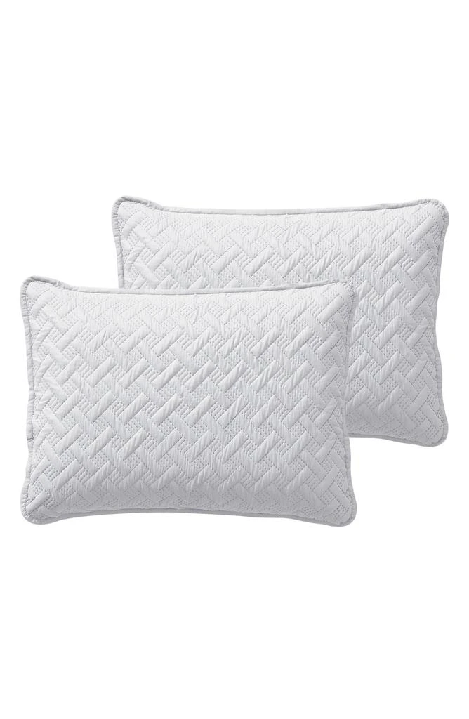 VCNY Home Nina Embossed Basketweave Quilt Set - Twin 4