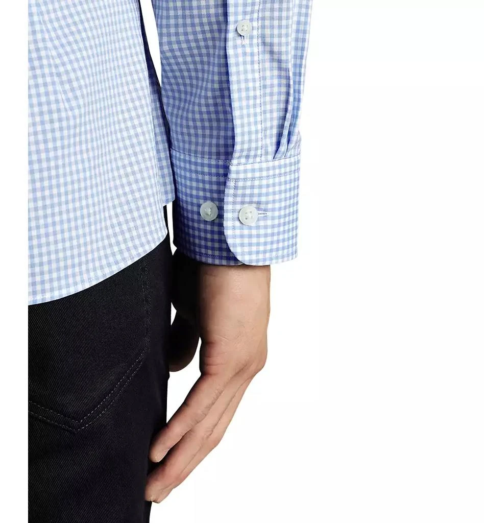 Charles Tyrwhitt Men's Slim Fit Long Sleeve Wrinkle-Resistant Button-Down Shirt 3