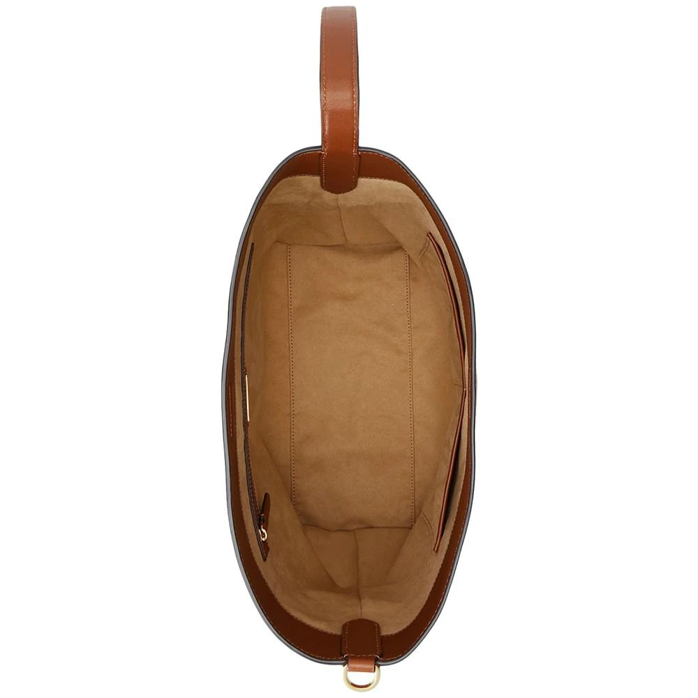 Lauren Ralph Lauren Kassie Large Leather Shoulder Bag 3
