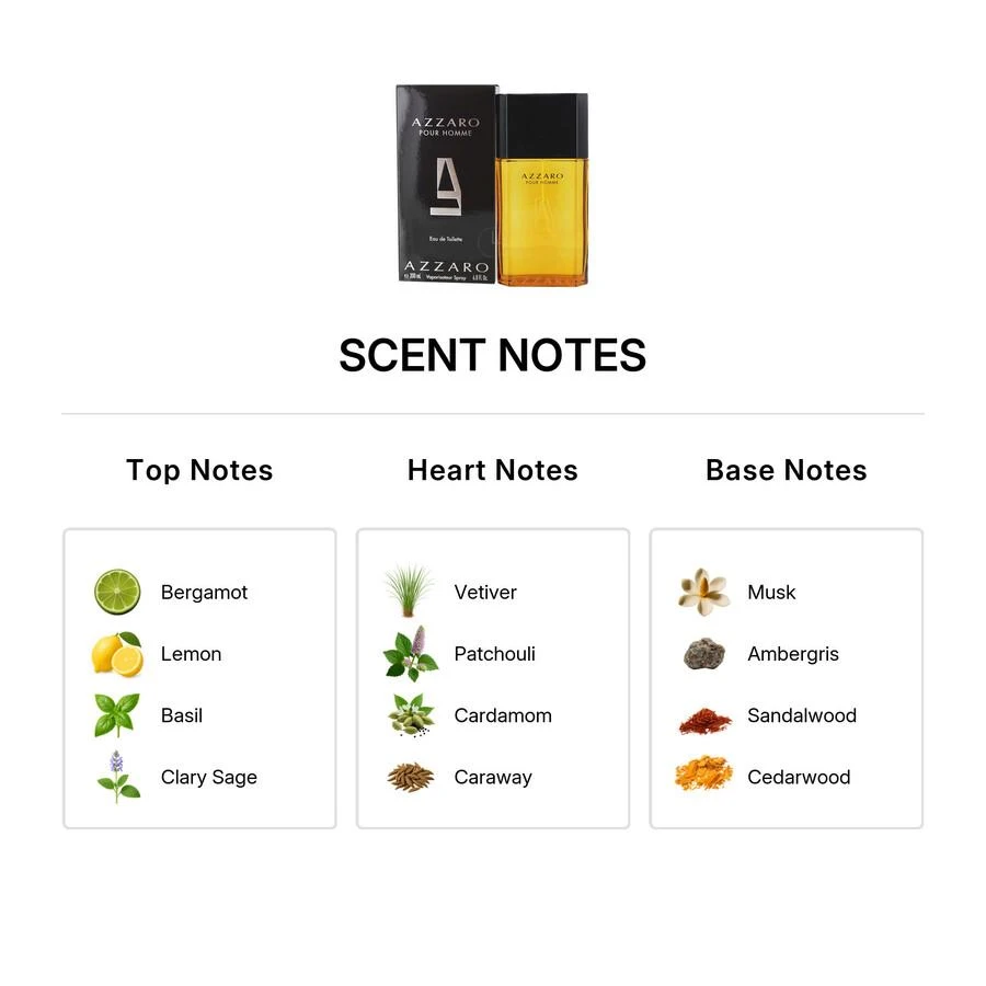 AZZARO Azzaro Azzaro Pour Homme Mens EDT 2