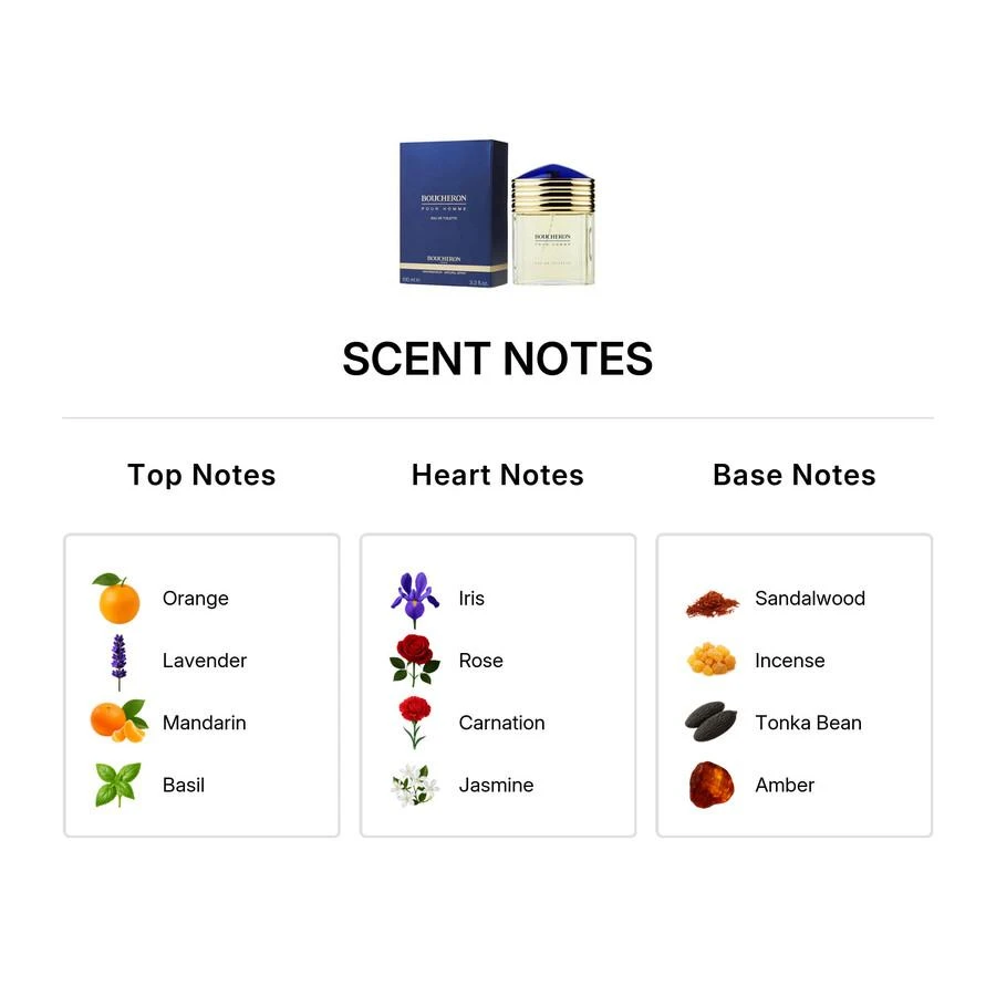 Boucheron Boucheron Boucheron pour Homme Mens EDT 3