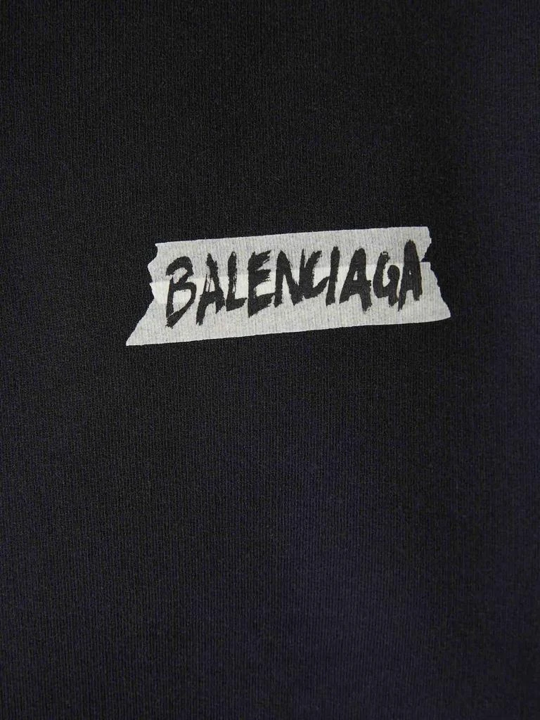 Balenciaga Balenciaga High-Neck Half-Zipped Sweatshirt 4