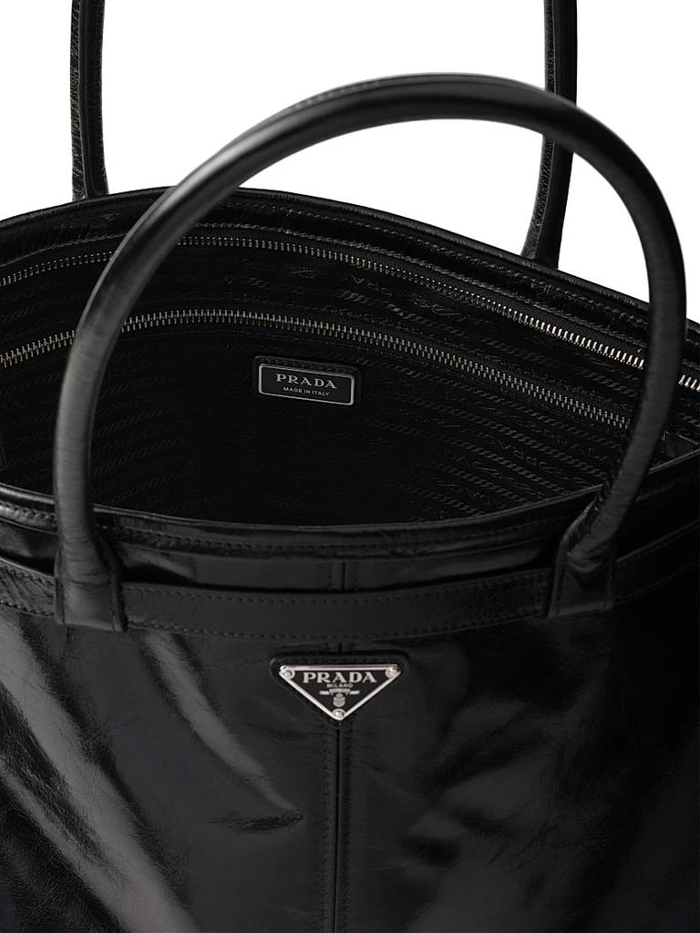 Prada Leather Tote Bag 4