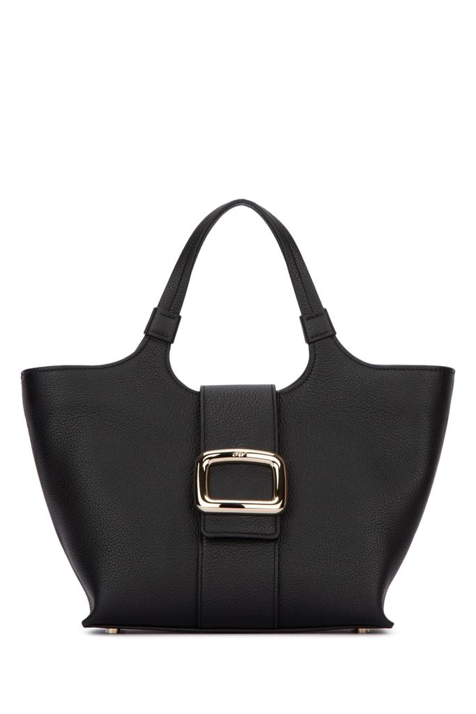 ハンドバッグ ROGER VIVIER Mini viv' chock roger vivier patent leather bag Viv' Choc Mini Shopping Bag in patent leather Black Woman