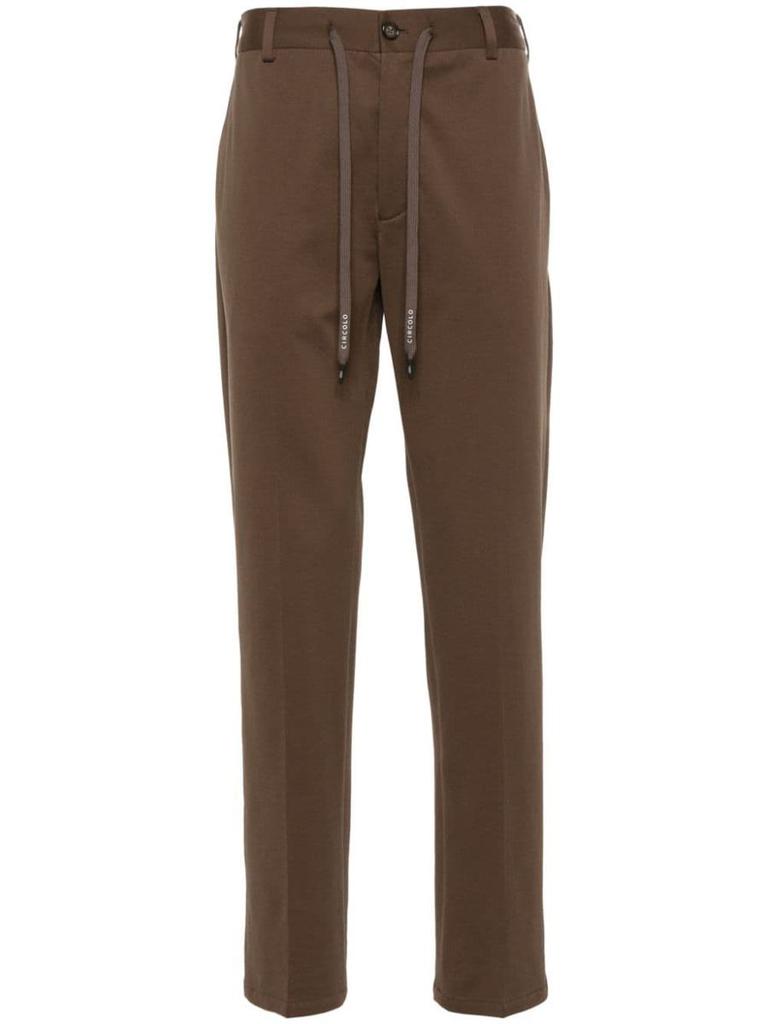 Circolo 1901 Circolo 1901 Pique Drawstring Trousers