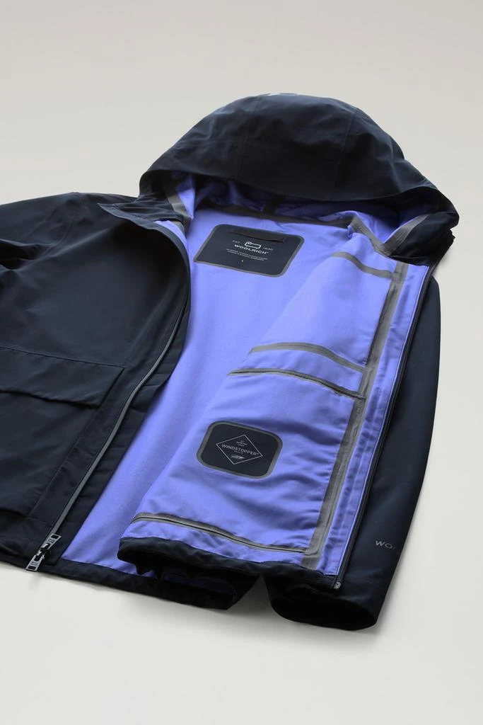 Woolrich Mountain Jacket in WINDSTOPPER GORE-TEX - Men - Blue 7