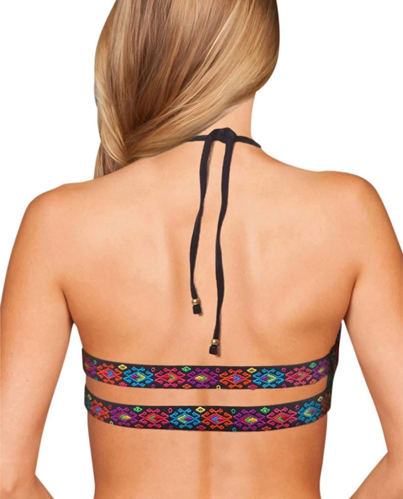 Nanette Lepore Nanette Lepore - Mosaic Strappy Bralette Bikini Top 2