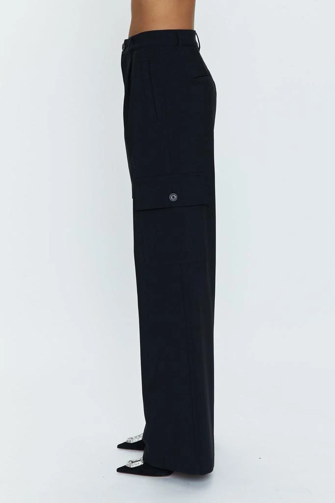 Pistola Denim Brynn High Rise Relaxed Cargo - Black 3