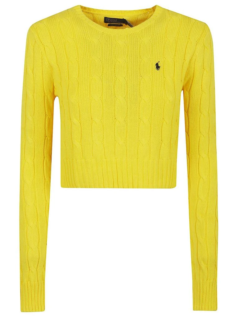 Ralph Lauren Polo Ralph Lauren Cable-Knit Cropped Jumper 1