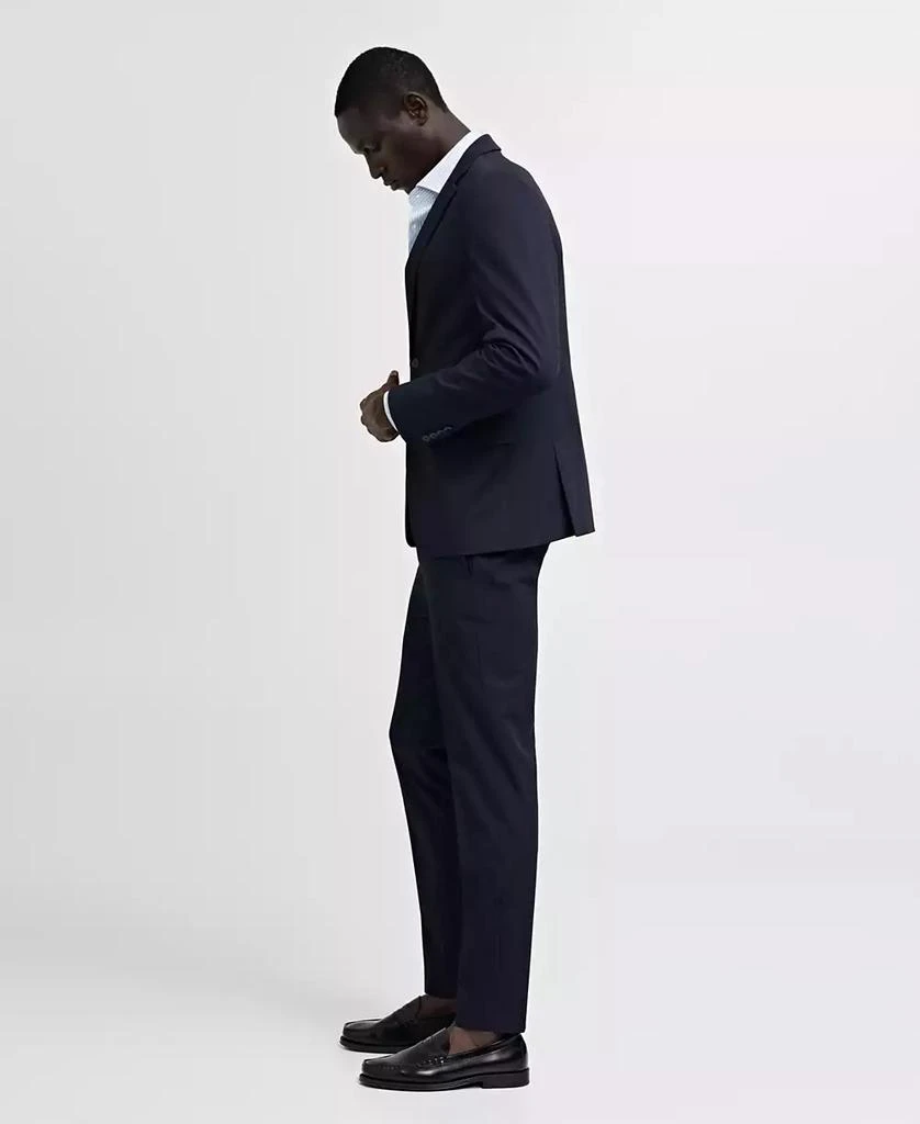 Mango Men's Stretch Fabric Super Slim-Fit Suit Pants 4
