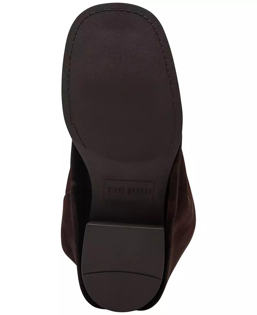 Steve Madden Benton Mid-Shaft Foldover Cuffed Moto Boots - Shoes