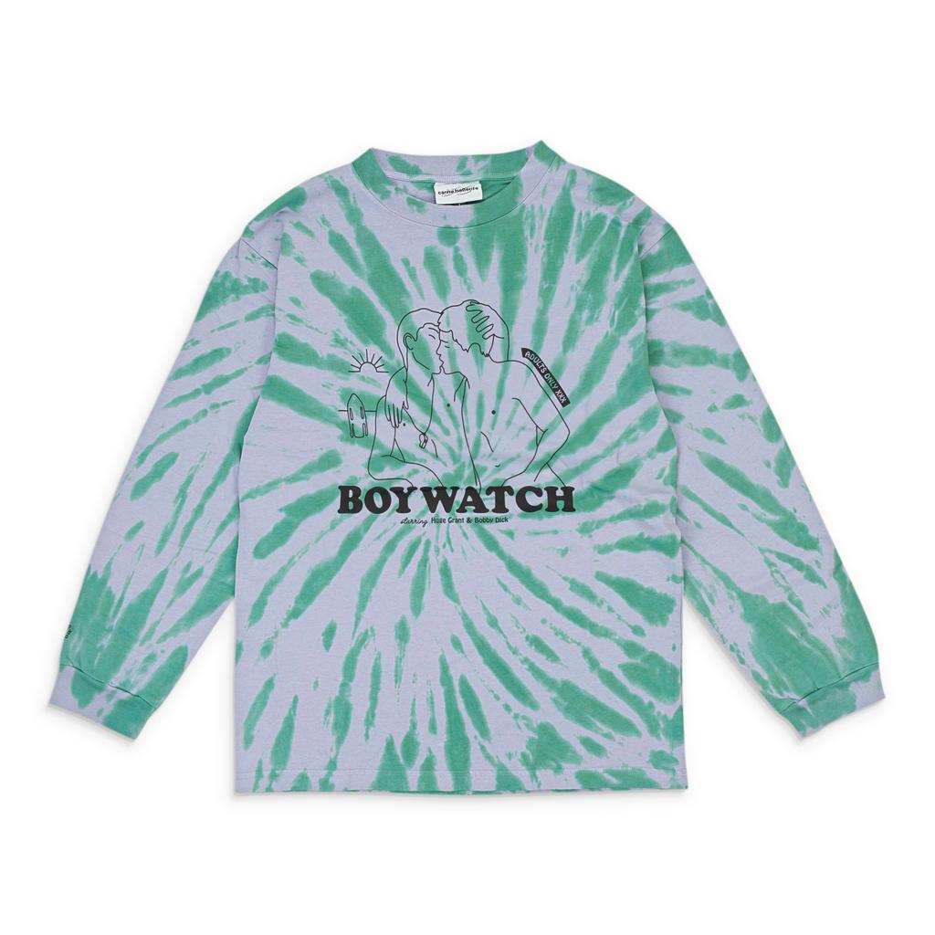 Carne Bollente CARNE BOLLENTE BOYWATCH MULTICOLOR LONG SLEEVE T-SHIRT