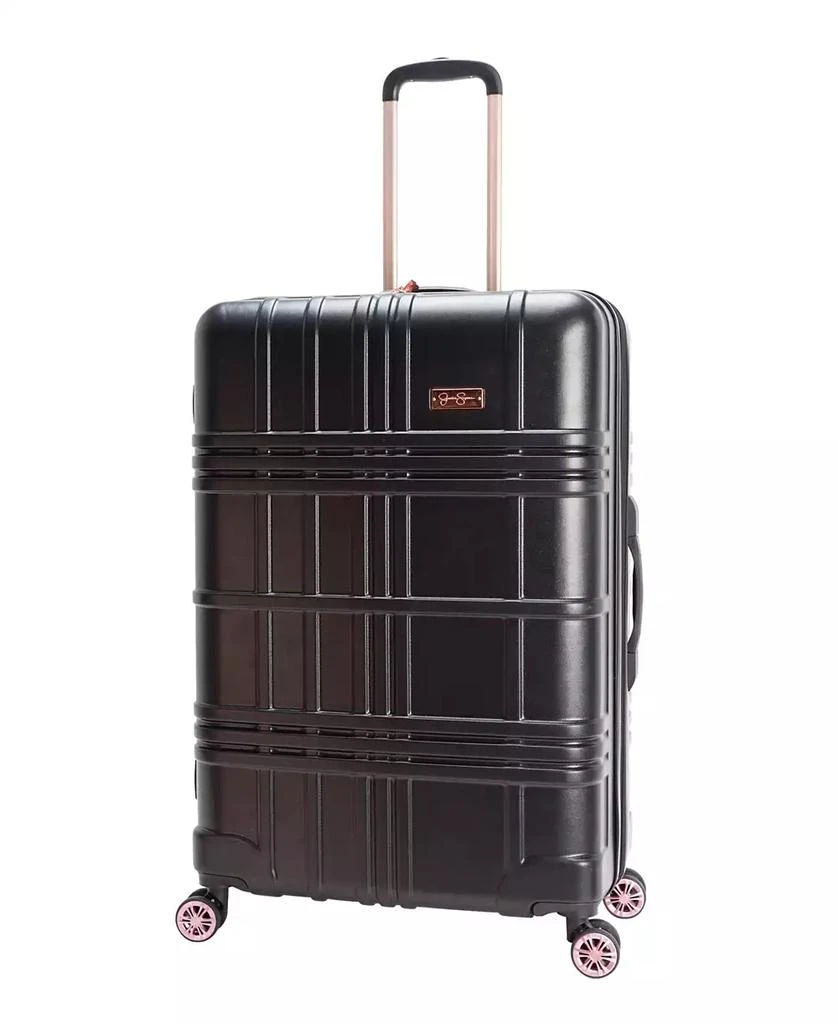Jessica Simpson Jewel Plaid 3 Piece Hardside Luggage Set 2
