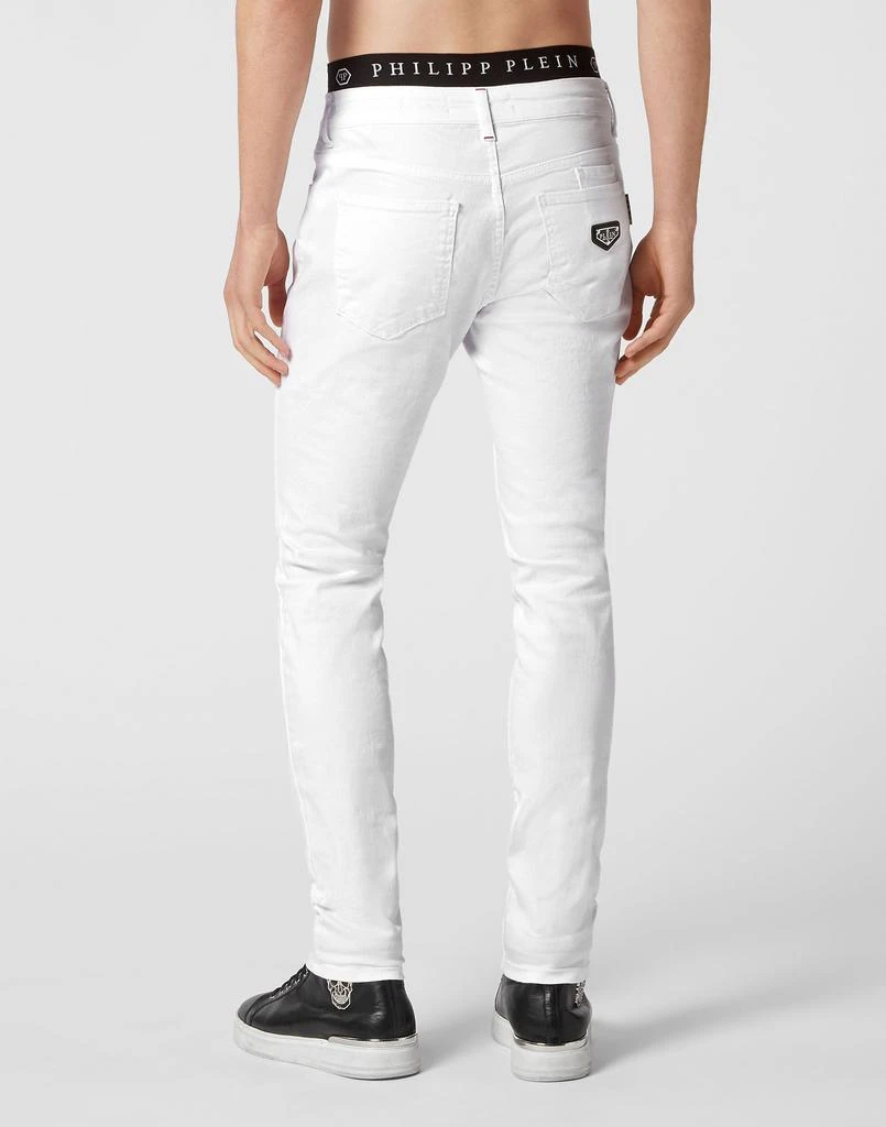 Philipp Plein Denim Trousers Slim Fit Basic 4
