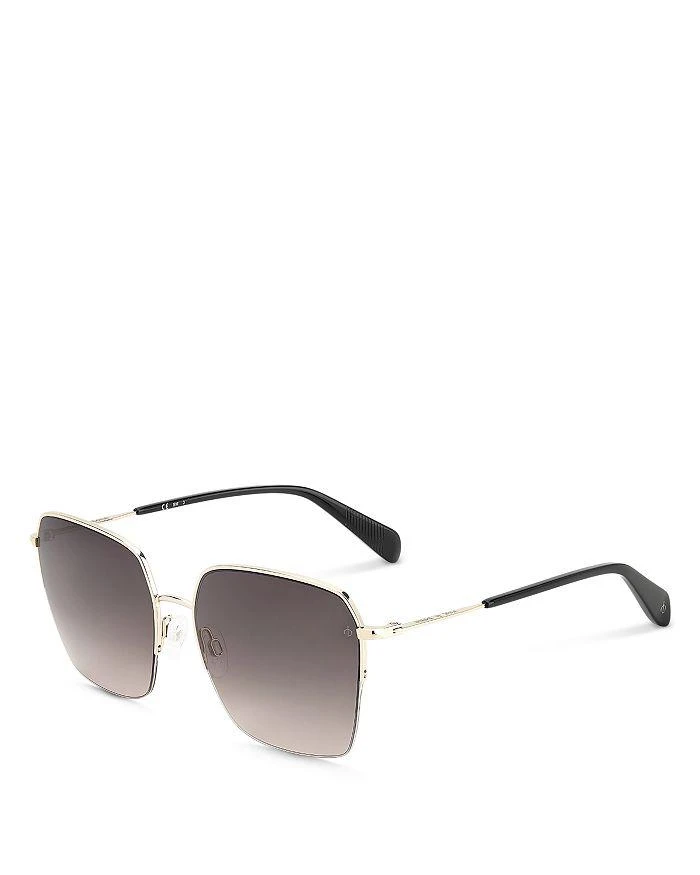 rag & bone Square Sunglasses, 58mm 1