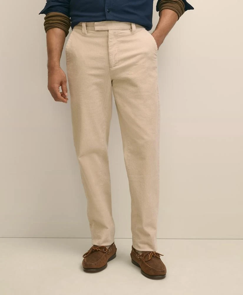 Brooks Brothers Regular Fit Wide-Wale Corduroy Pants 2