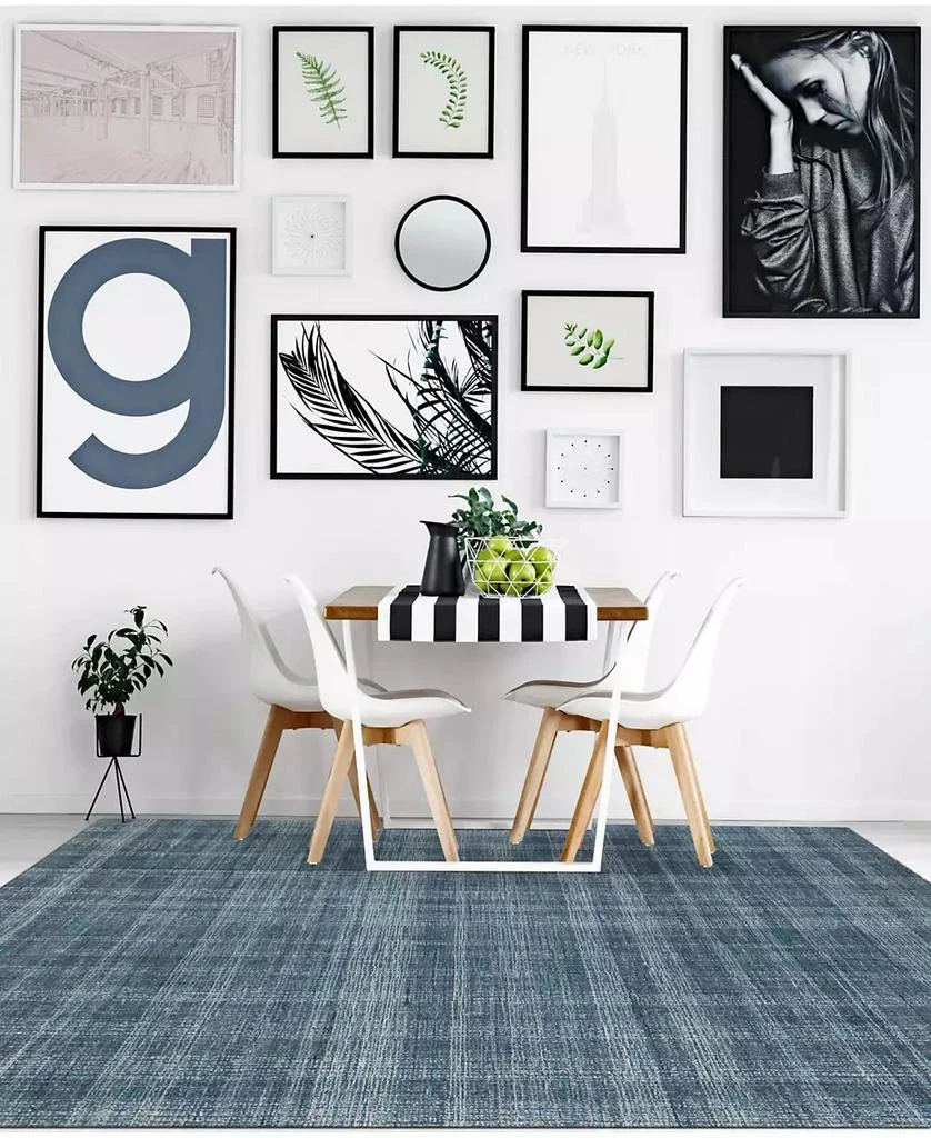 Amer Rugs Laurel LAU-2 Turquoise 7'6" x 9'6" Area Rug 2